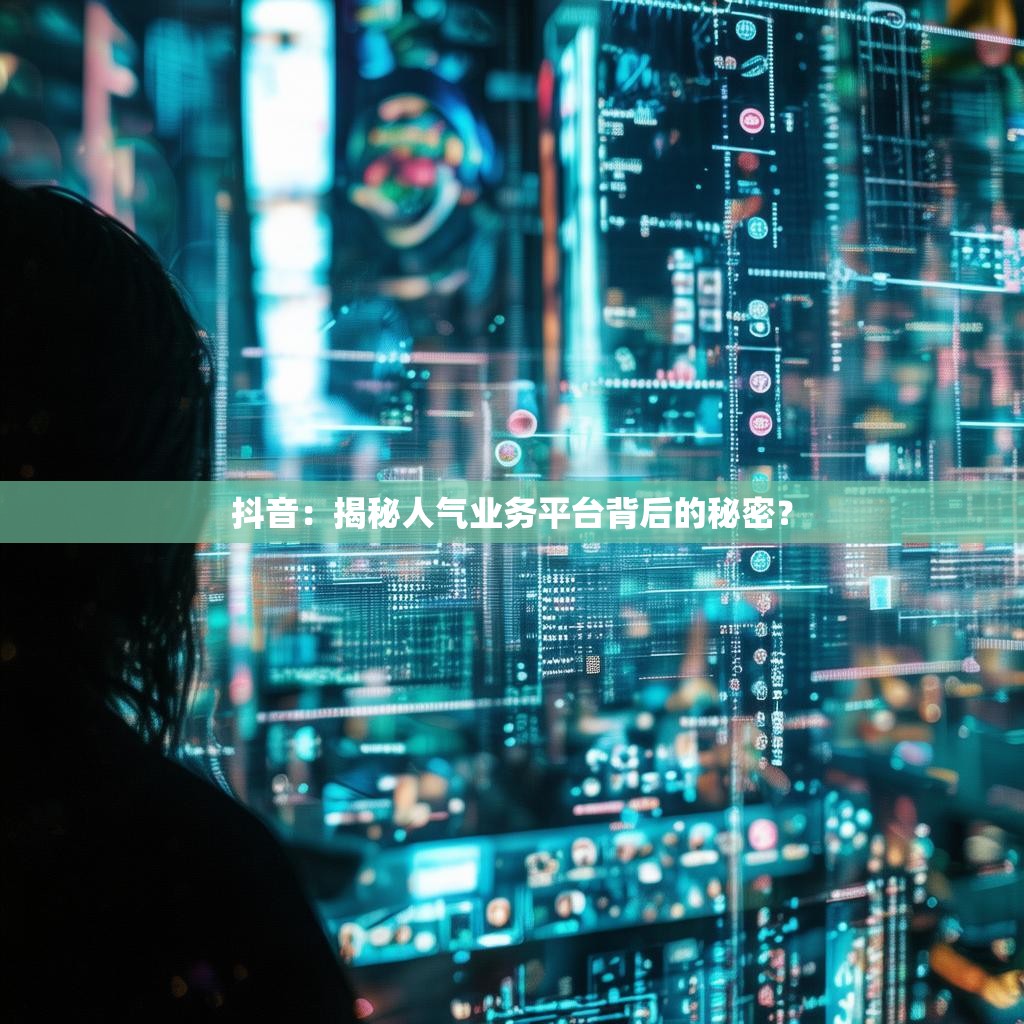 抖音：揭秘人气业务平台背后的秘密？