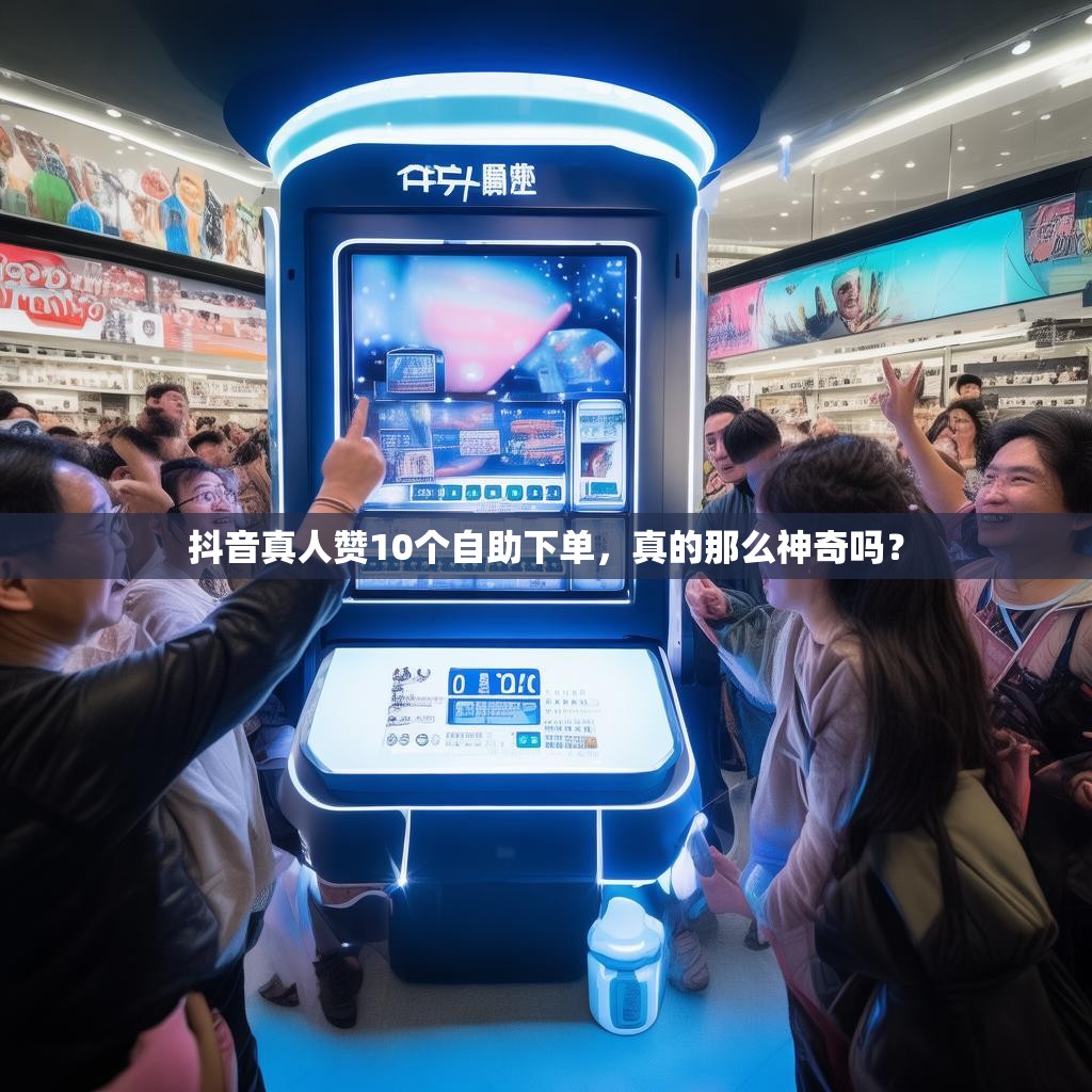 抖音真人赞10个自助下单，真的那么神奇吗？