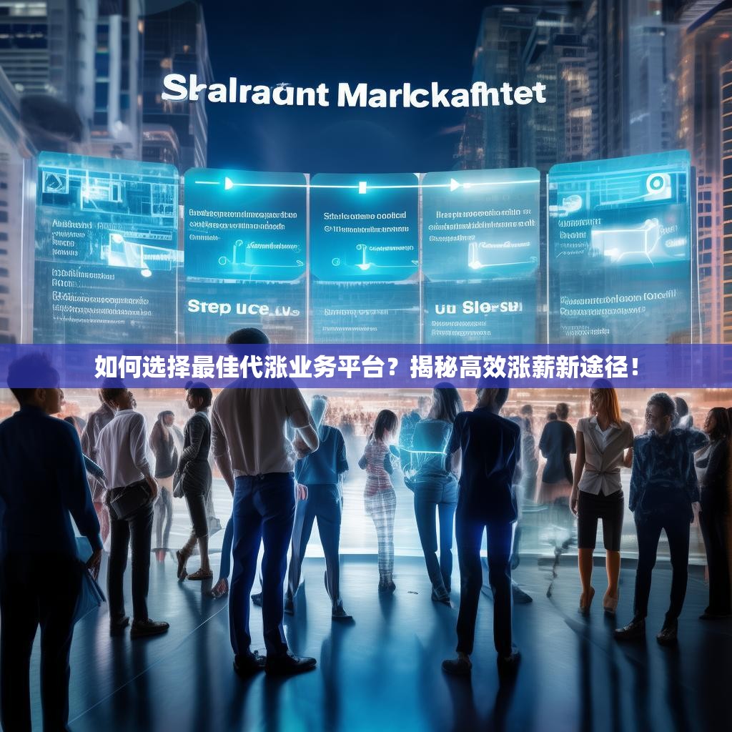 如何选择最佳代涨业务平台？揭秘高效涨薪新途径！