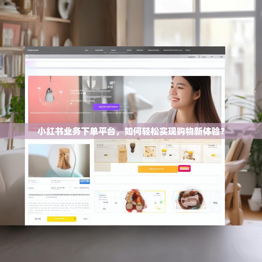 小红书业务下单平台，如何轻松实现购物新体验？