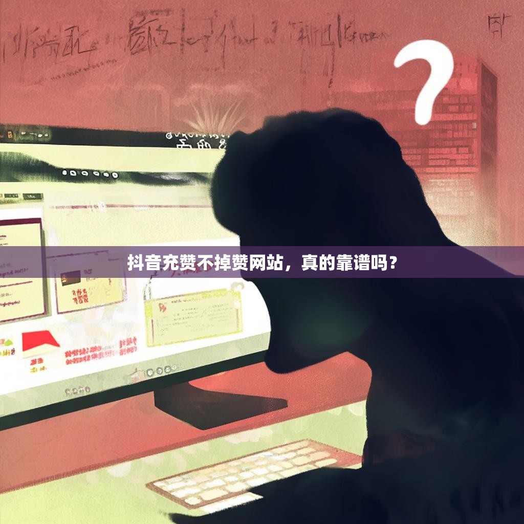 抖音充赞不掉赞网站，真的靠谱吗？