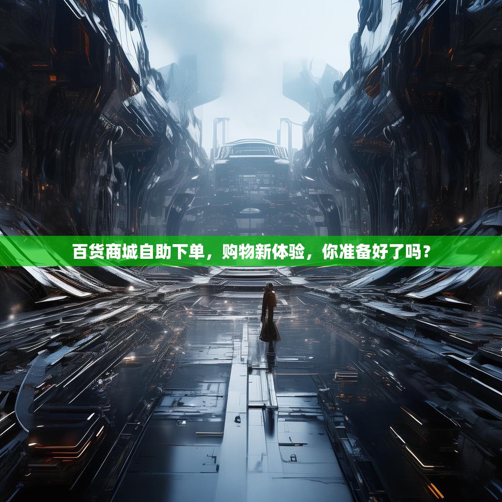 百货商城自助下单，购物新体验，你准备好了吗？