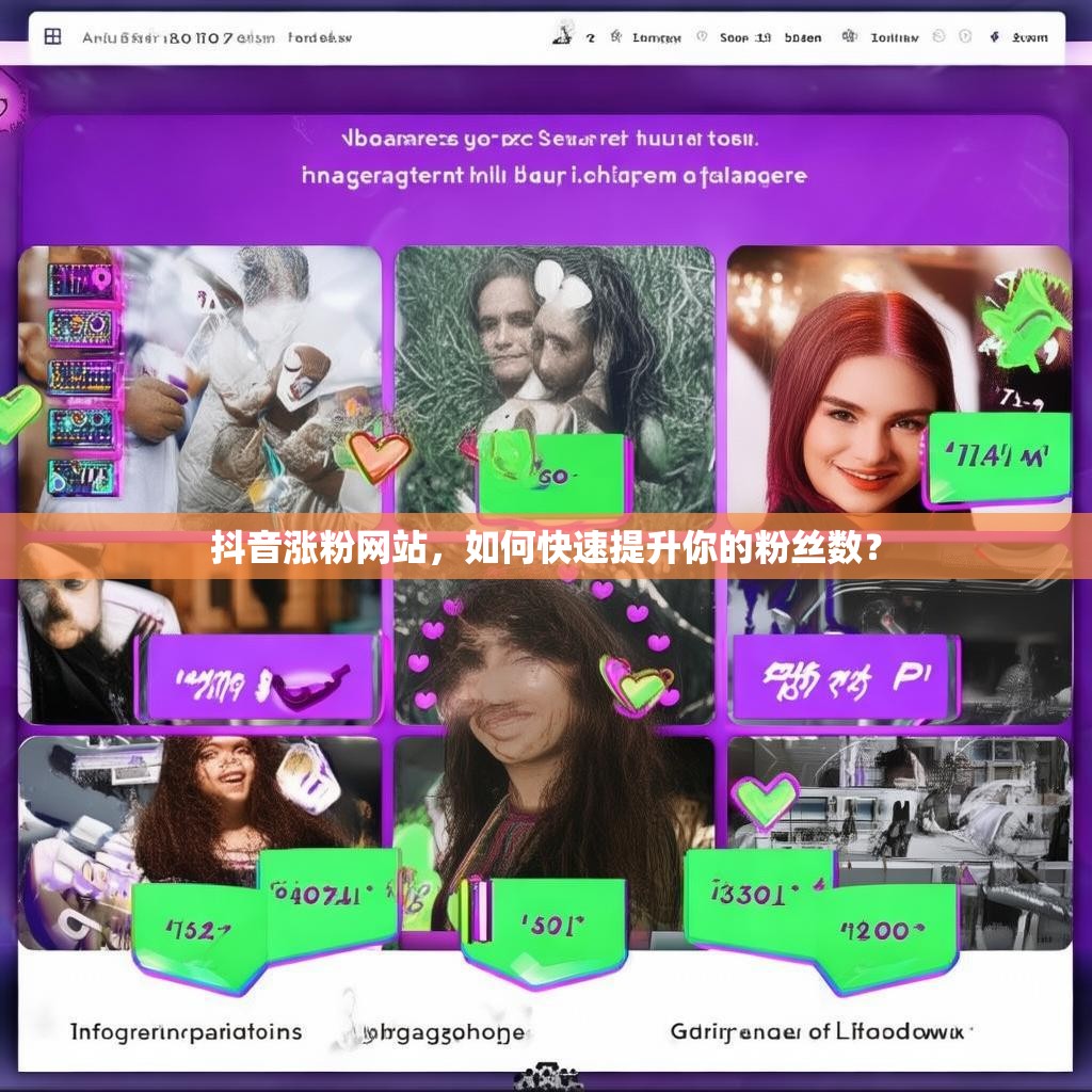 抖音涨粉网站，如何快速提升你的粉丝数？