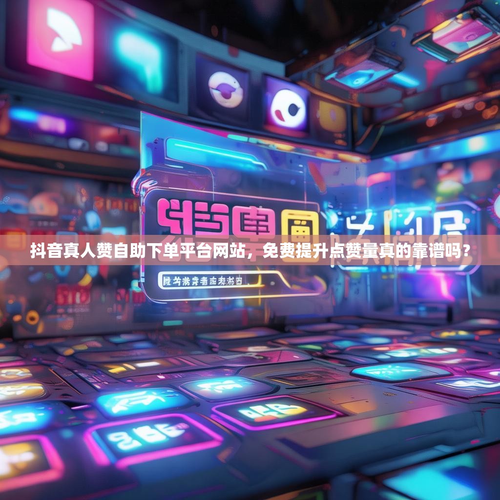 抖音真人赞自助下单平台网站，免费提升点赞量真的靠谱吗？