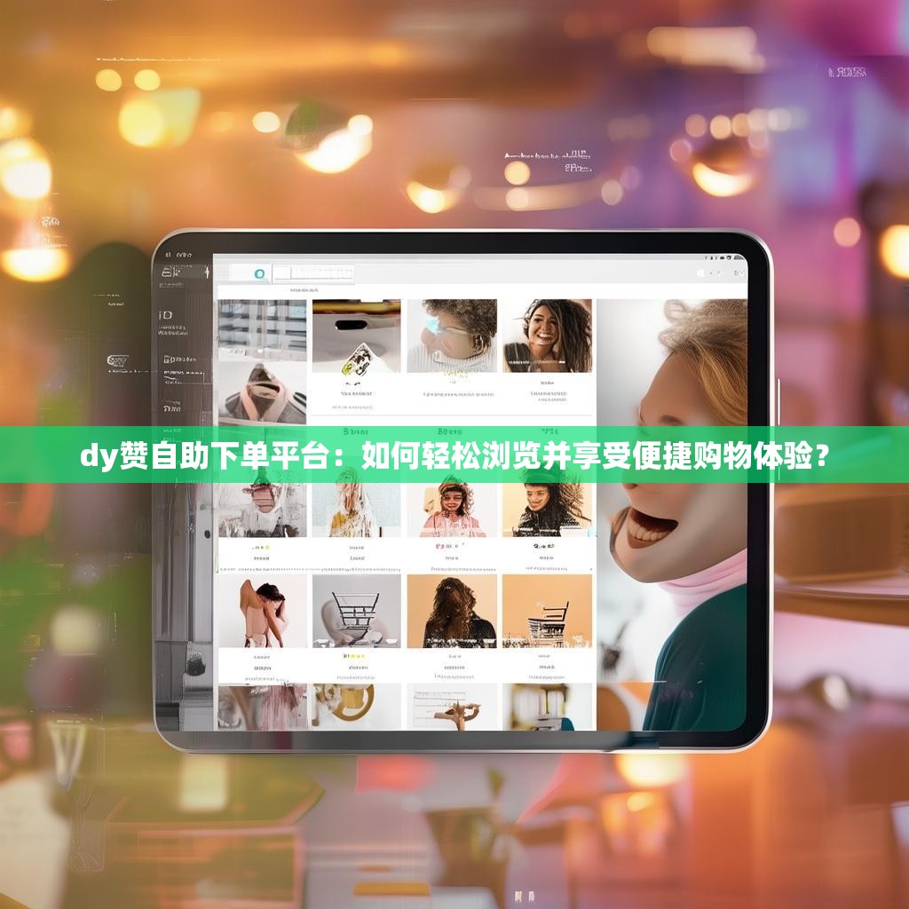 dy赞自助下单平台：如何轻松浏览并享受便捷购物体验？