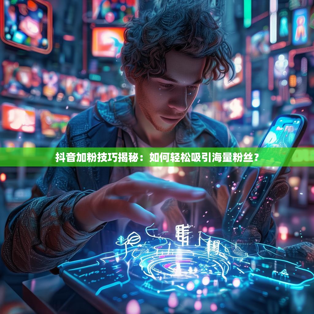 详细阅读:抖音加粉技巧揭秘:如何轻松吸引海量粉丝? 抖音加粉技巧揭秘:如何轻松吸引海量粉丝?