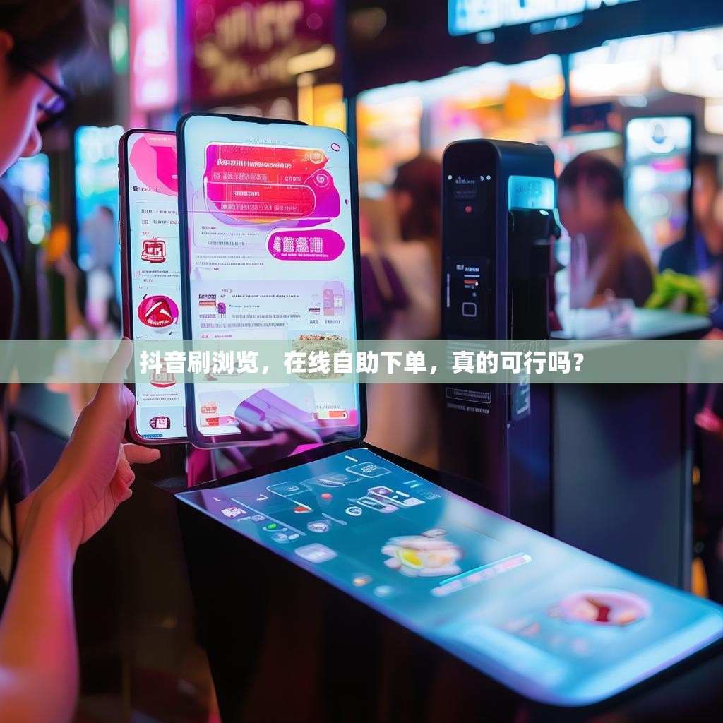 抖音刷浏览，在线自助下单，真的可行吗？