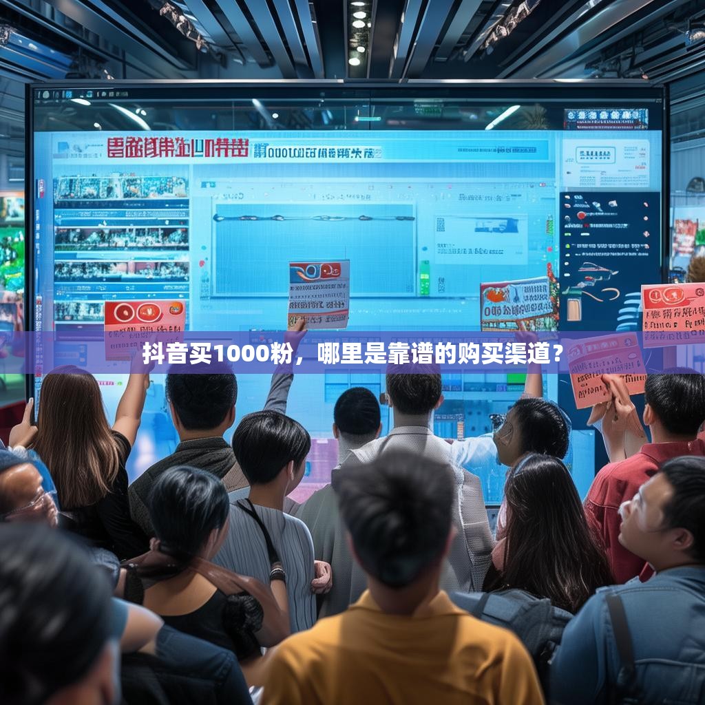 抖音买1000粉，哪里是靠谱的购买渠道？