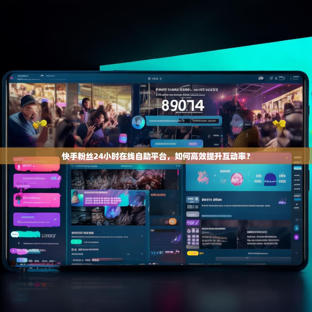 快手粉丝24小时在线自助平台，如何高效提升互动率？