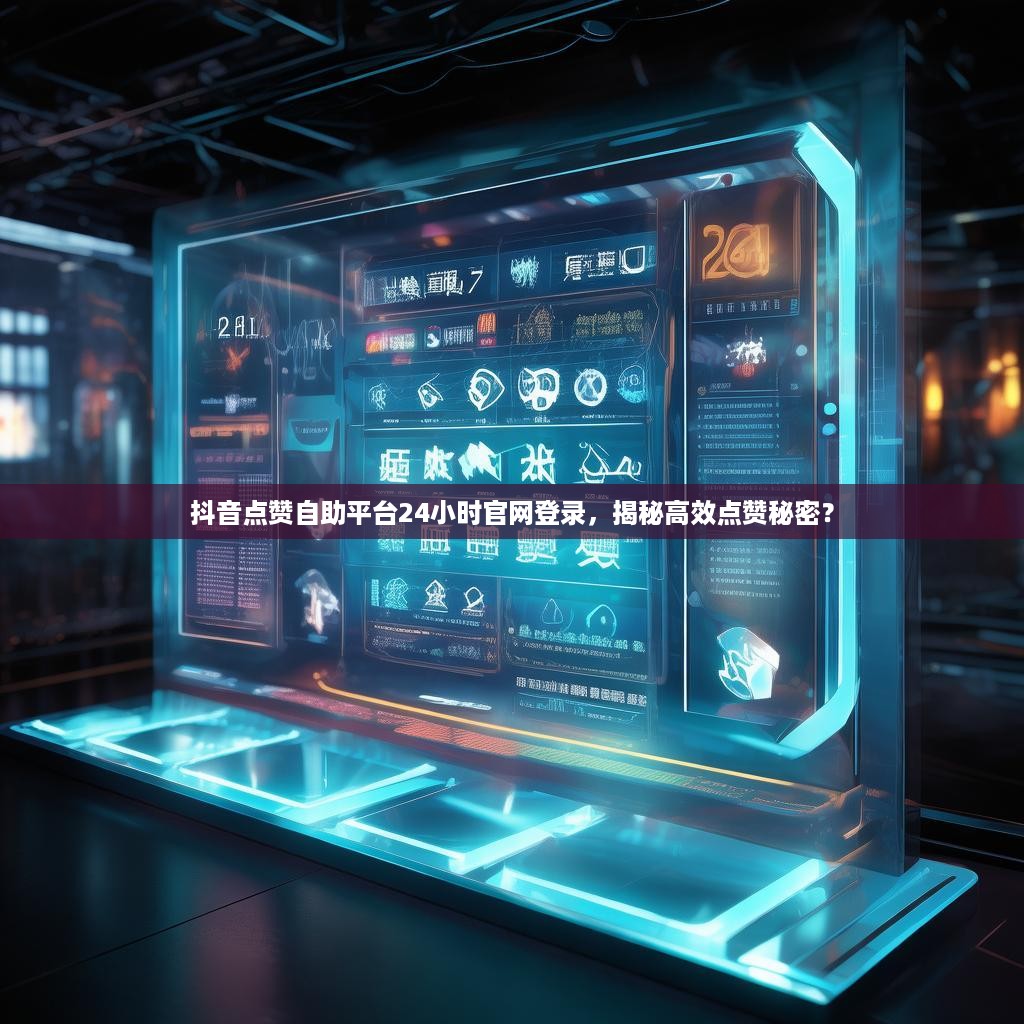 抖音点赞自助平台24小时官网登录，揭秘高效点赞秘密？