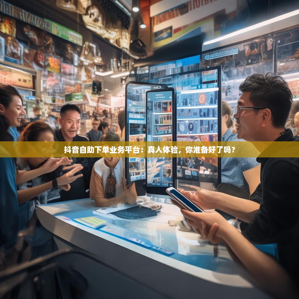 抖音自助下单业务平台：真人体验，你准备好了吗？