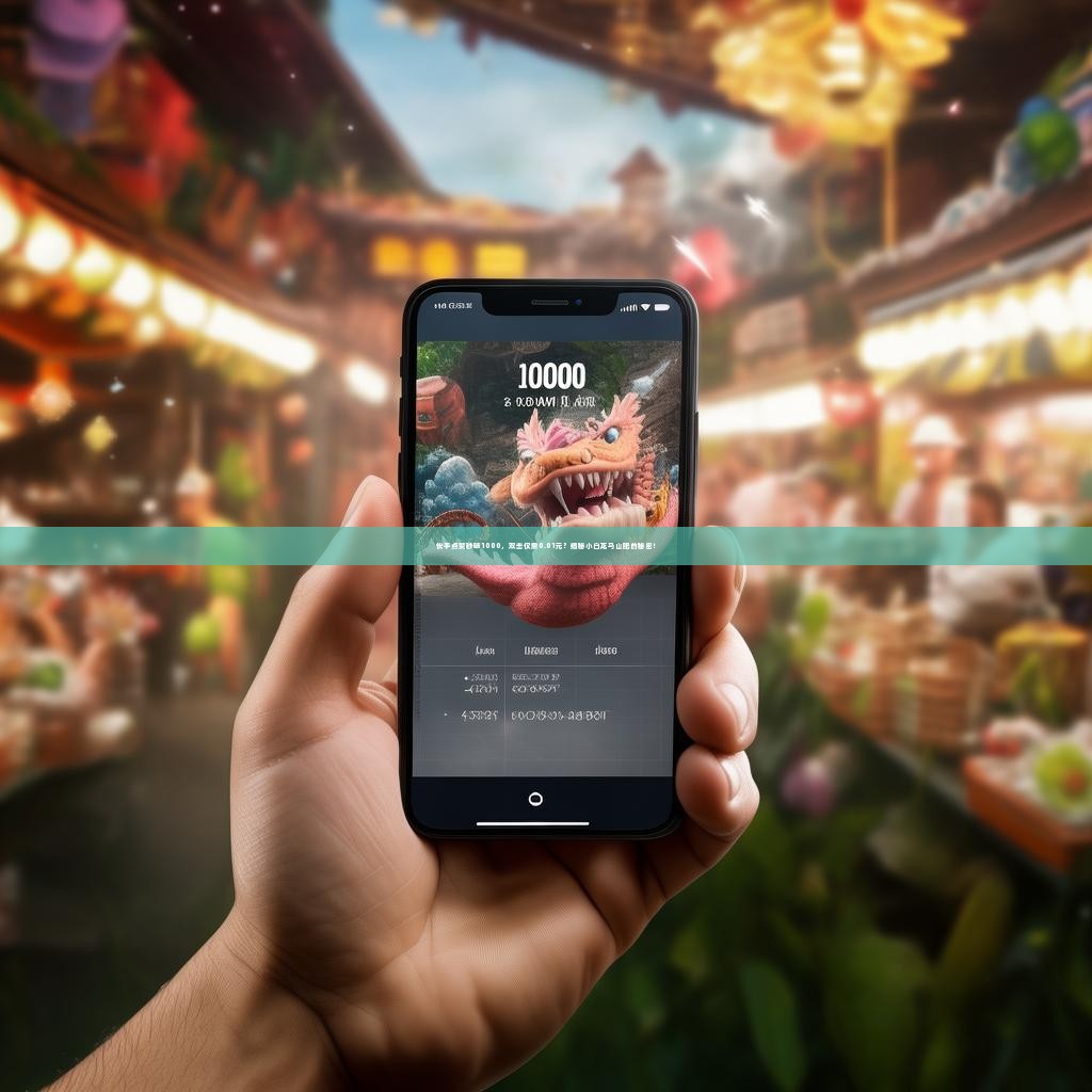 快手点赞秒破1000，双击仅需0.01元？揭秘小白龙马山肥的秘密！