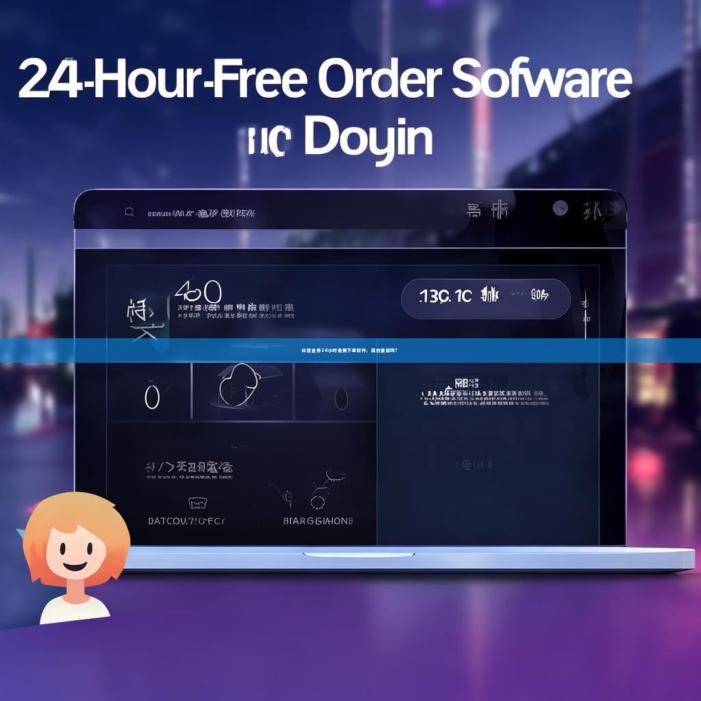 抖音业务24小时免费下单软件，真的靠谱吗？